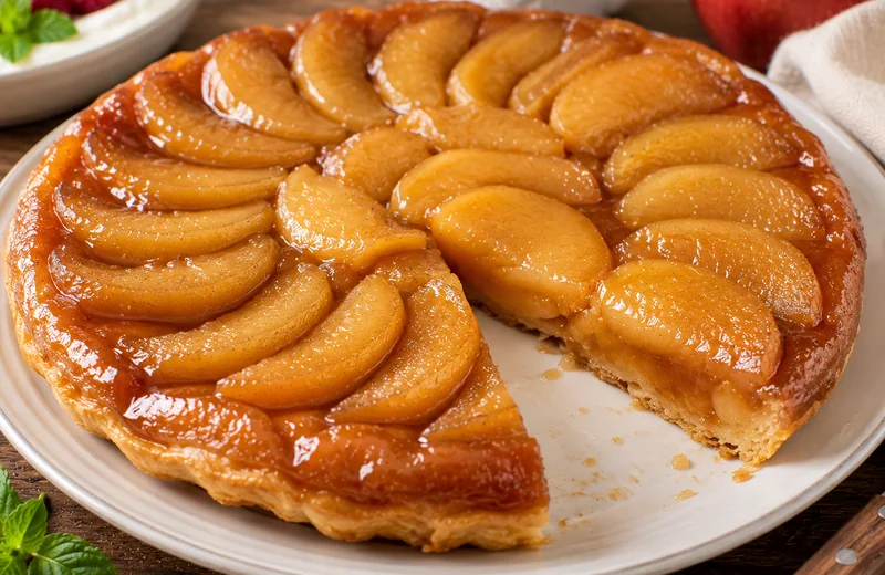 Tarte tatin allégée