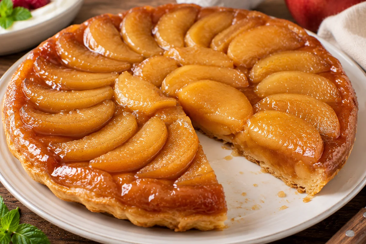 Tarte tatin allégée