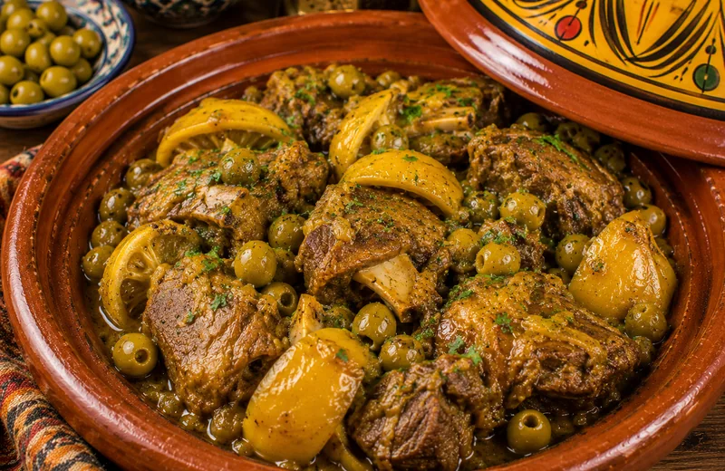 Agneau aux citrons confits façon tajine