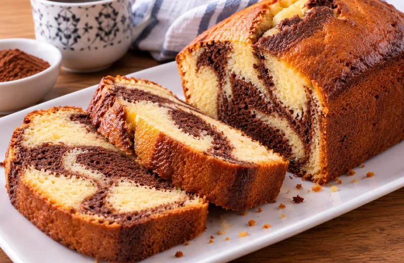Gâteau marbré simplissime
