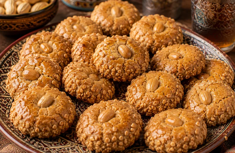 Biscuits marocains aux cacahuètes