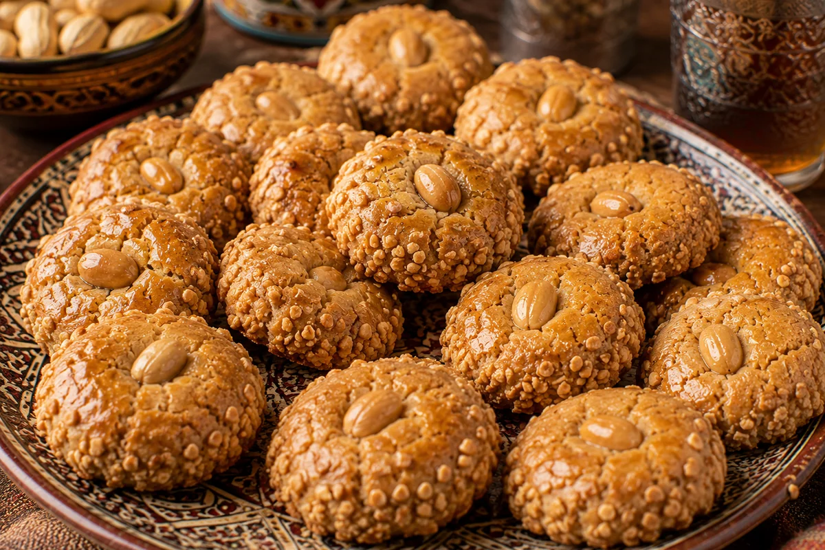Biscuits marocains aux cacahuètes