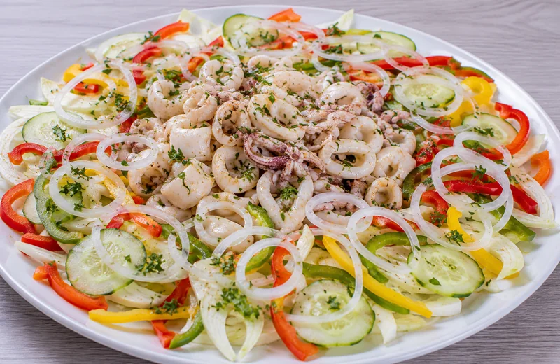 Calmars en salade