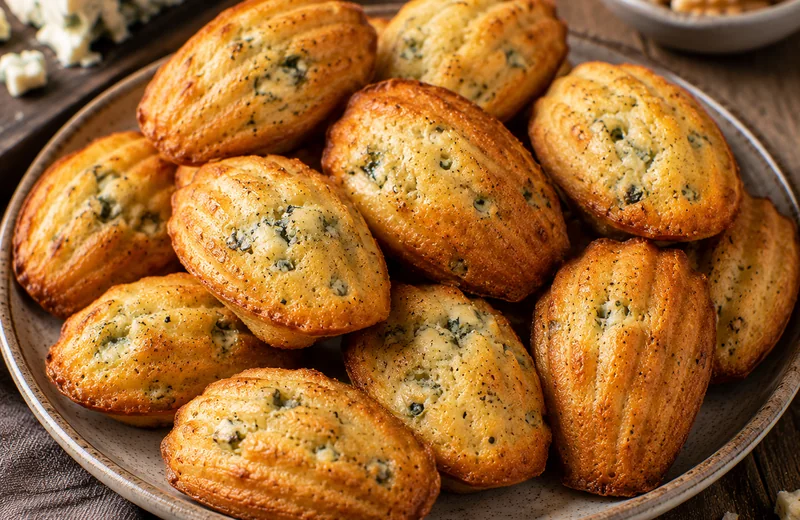 madeleines au Roquefort