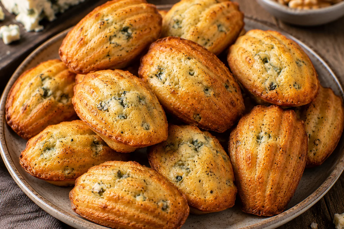 madeleines au Roquefort