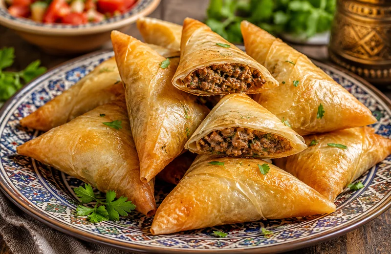 Briouates au kefta
