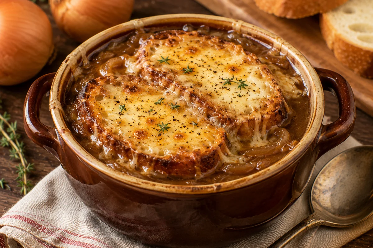 Soupe à l' oignon