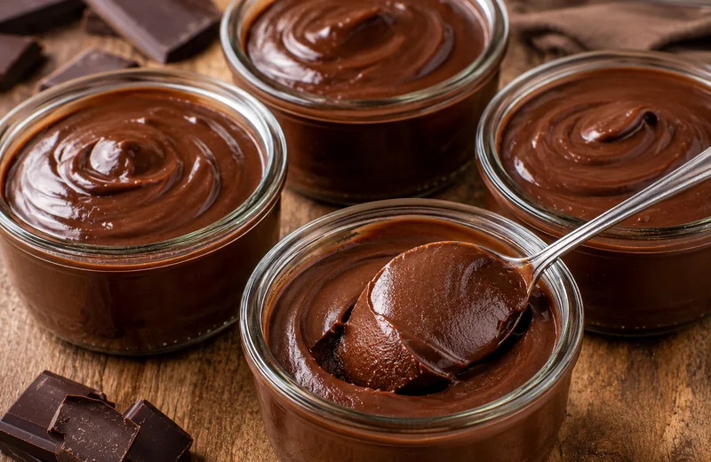 Crème au chocolat noir patissier